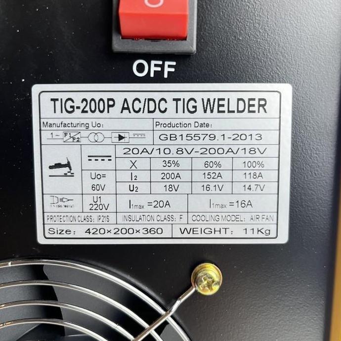 Murah Mesin Tig 200 Acdc Pulse Travo Las Aluminium Gas Argon Wsme200S Ac Dc Mma Tig200 Almunium Wsme