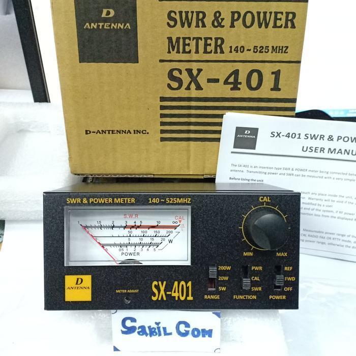 Swr Power Meter Diamond Sx-401 Dualband - Power Meter Swr Sx401 Ori Original Dan Terpercaya