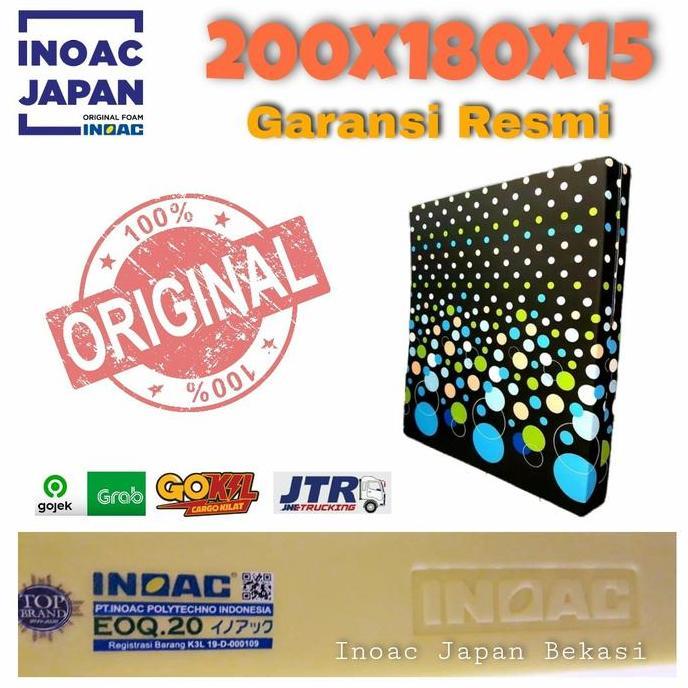 // INOAC KASUR BUSA 200X180X15 ''