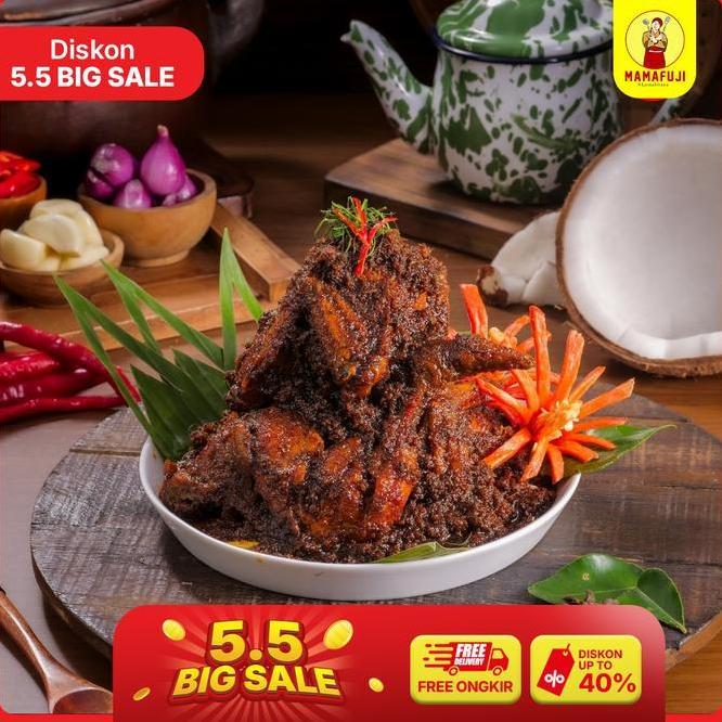 Mama Fuji Rendang Ayam Enak Nikmat