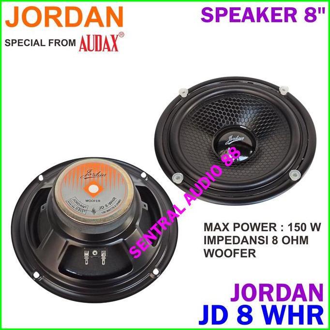 Murah Woofer 8 Inch Jordan Jd 8 Wbd / Whr Speaker Jordan Jd8 8Wbd 8Whr Wofer By Audax 8" 8In Origina