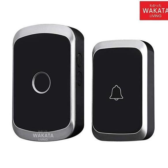 TERBAIK THOME Bel Rumah Tanpa Kabel / Bel Rumah Wireless Waterproof Door Bell Pintu 1 Receiver (A2) 