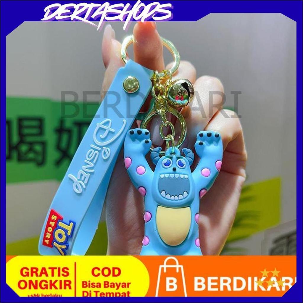 BD Gantungan Kunci Toy Story Silikon Premium / Gantungan Kunci Motor Mobil Toy Story / Ganci Toy Sto