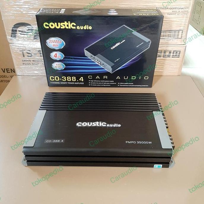 Promo Power Coustic Co-388.4 Powet Mobil 4 Channel Coustic Cod
