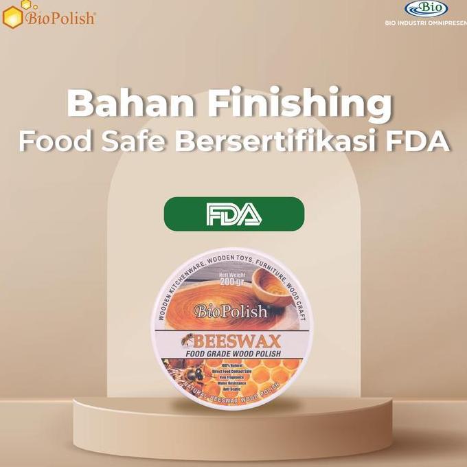 Perawatan Kayu Biopolish Beeswax 200g