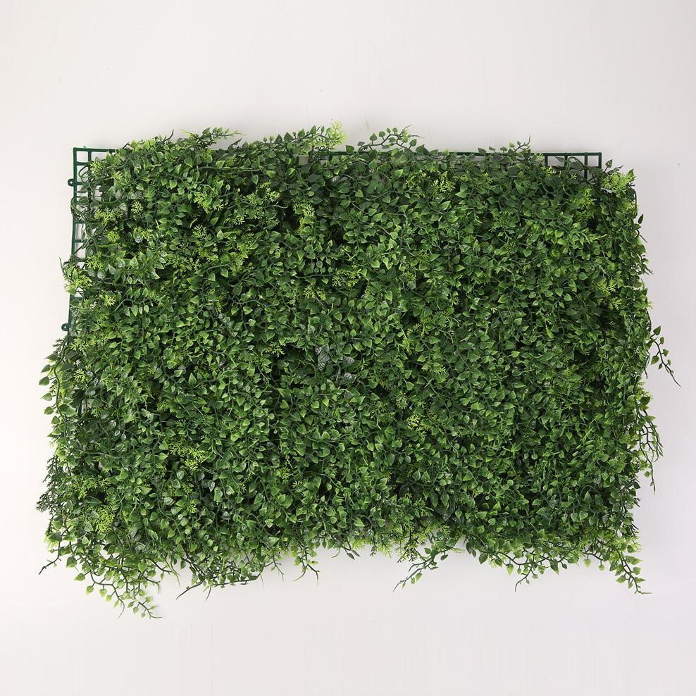 Artificial Flower Rumput Dinding Bunga Hias Pagar Sintetis Rumput Dekorasi Hijau Plastik Rumput Pada
