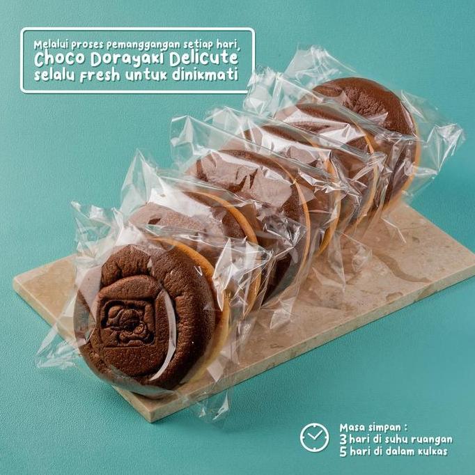 Siapsajikan- Delicute Choco Dorayaki Isi 6 Pcs - Kue Coklat Enak - Food, Chocolate Makanan Manis