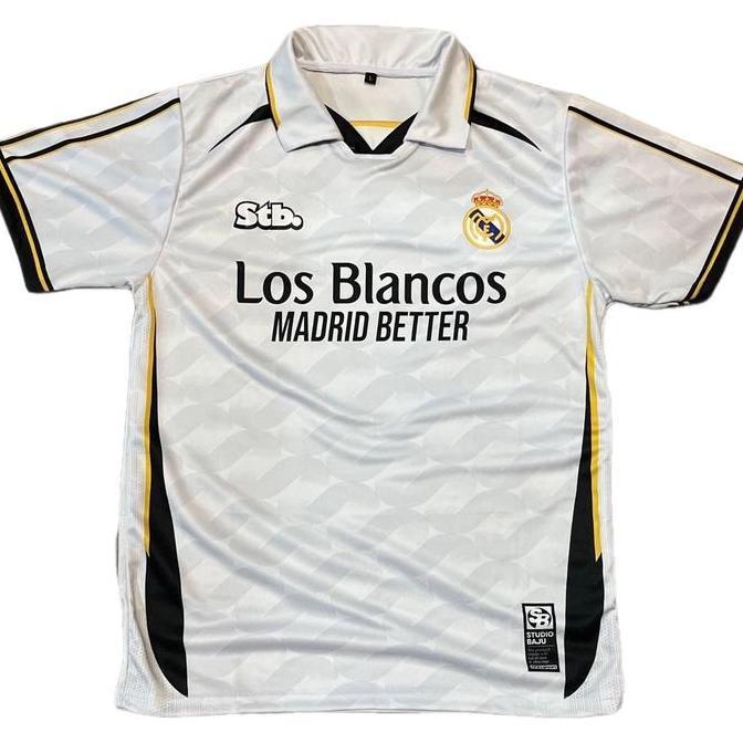 STB JERSEY FANTASY REAL MADRID VINTAGE/JERSEY CLASIC/JERSEY VINTAGE/JERSEY RETRO/JERSEY FANTASY