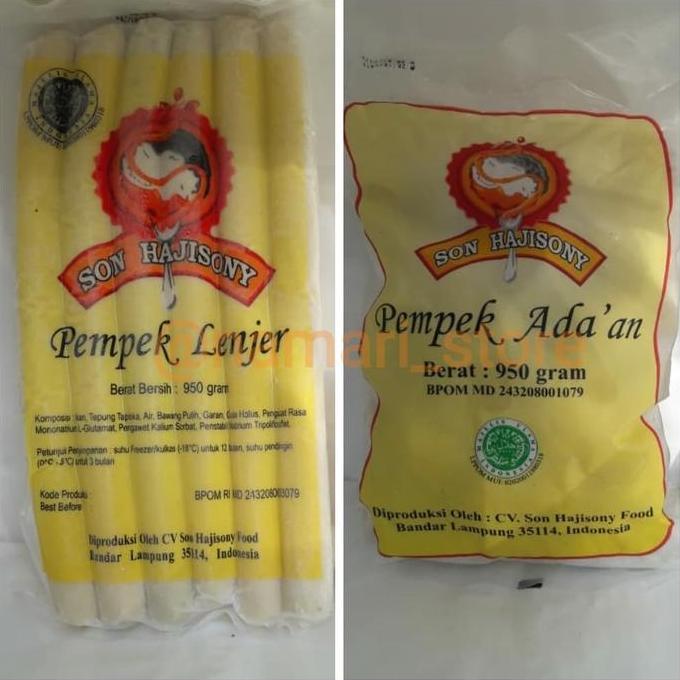 Barudatanglagi- Pempek Lenjer Adaan Son H. Sony Lampung Tanpa Cuka