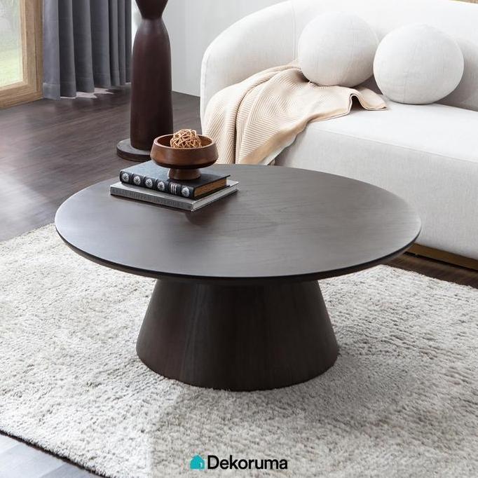 Dekoruma HAGI Meja Ruang Tamu / Coffee Table - Walnut