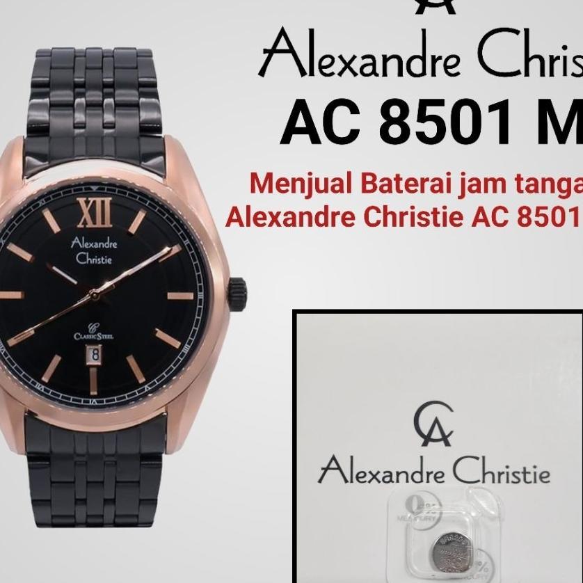 Baterai Jam Tangan Alexandre Christie Ac 8501 Md