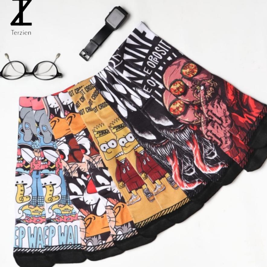 Terzien - Kaos Kaki Fullprint 1 Box Isi 5 - Terzien
