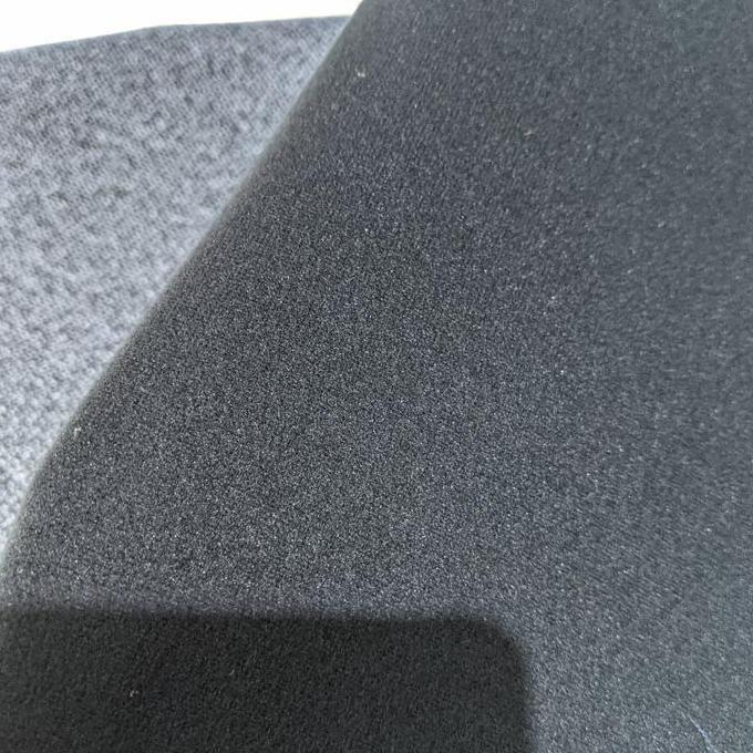 kain plafond mobil hitam bludru