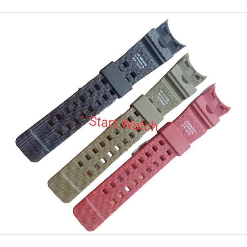 Strap Tali Jam Gshock Ggb100 G-Shock Gg-B100-1A Rubber Karet Strap Jam G Shock Mudmaster Gg-B100