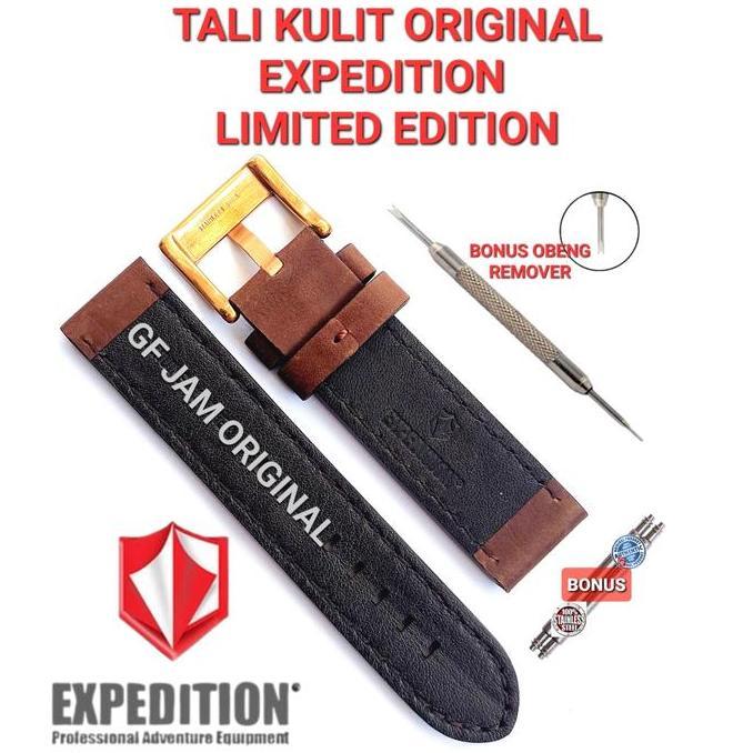 TALI JAM TANGAN EXPEDITION LIMITED EDITION ORIGINAL E6381 22MM 24 26MM