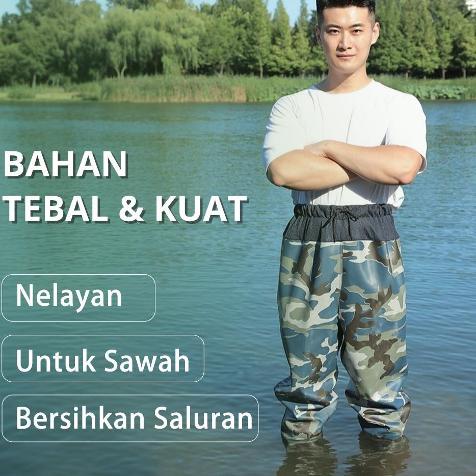 Sepatu Karet Boot Panjang Petani Sawah Anti Air Celana Memancing Tahan Air