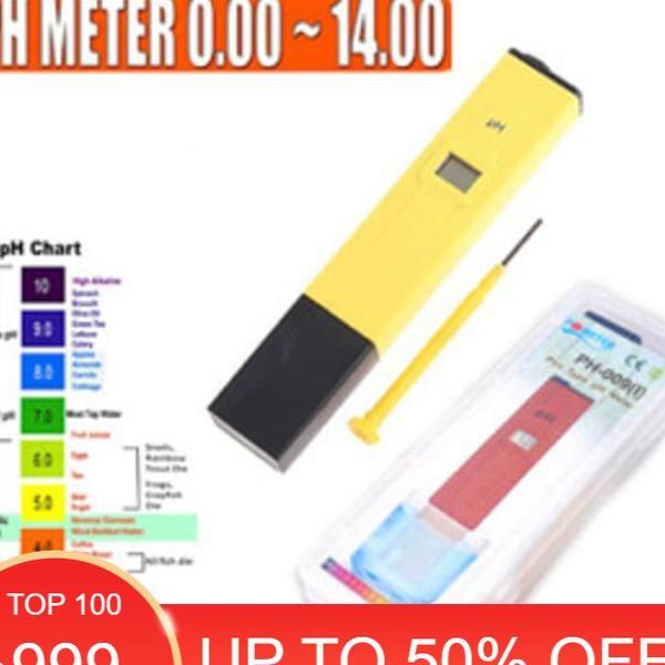 Ph Meter Air Digital Atc Ph-009 + Bubuk Kalibrasi
