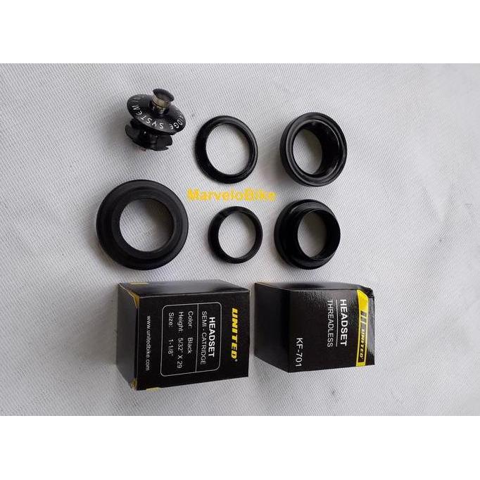 Headset Sepeda MTB BMX United OverSize KF-701/Kom Stir United OverSize