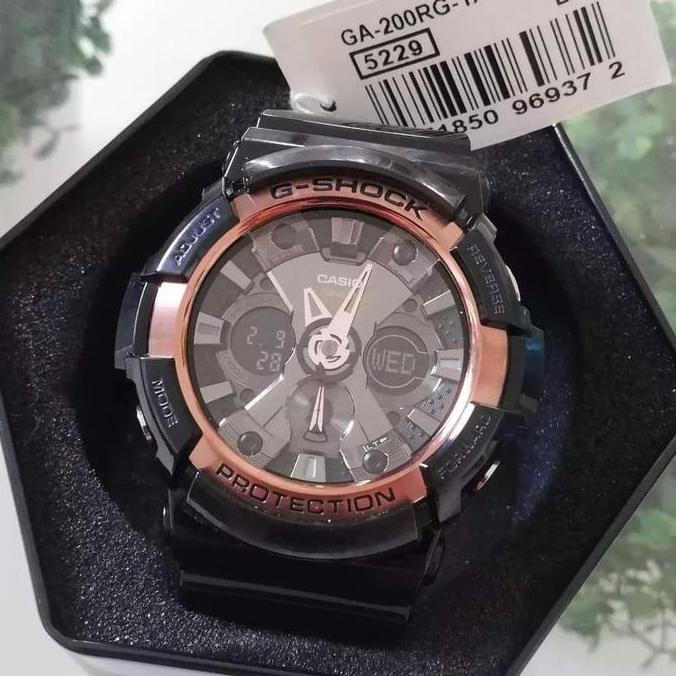 JAM TANGAN CASIO G-SHOCK GA-200RG-1A GA-200RG-1ADR ORIGINAL