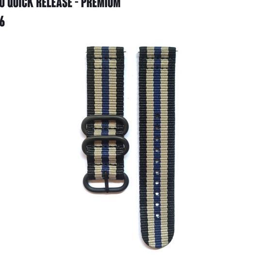 Tali Jam Nylon Zulu Strap Premium Ballistic - Quick Release Strap Rb6