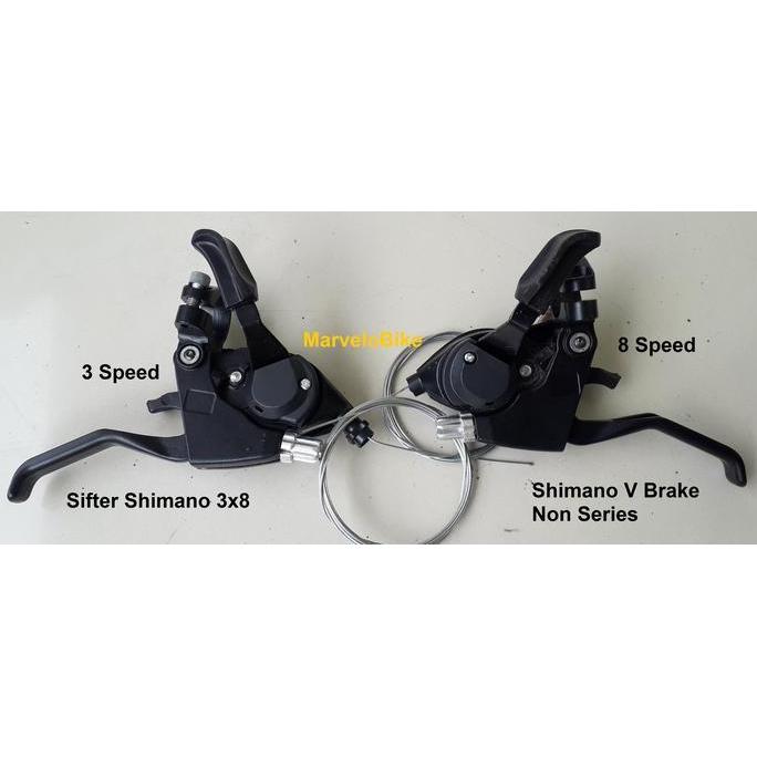 Shifter Shimano 3x8 Speed