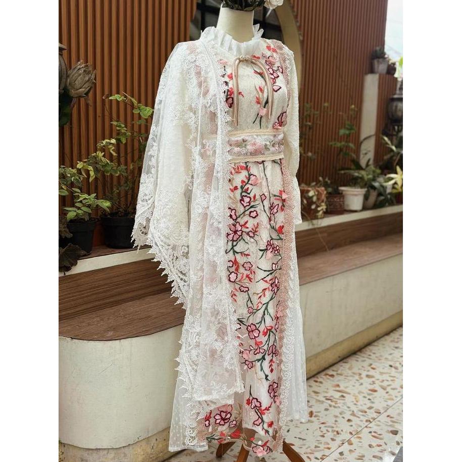 BEACHYLOOKS DRESS KONDANGAN LAMARAN WISUDA ALEA GAUN DRESS SIMPLE ELEGANT