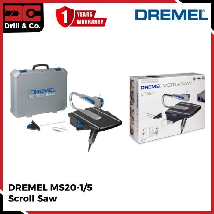 DREMEL Moto-Saw MS20-1/5 Scroll Saw / MS20 Gergaji Portabel