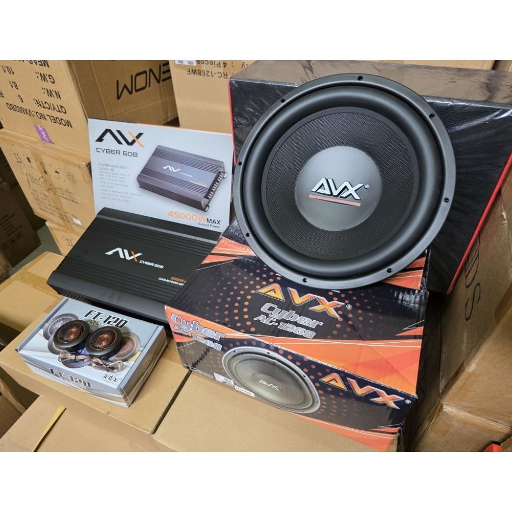 Paket Audio Mobil Berkualitas AVX Cyber