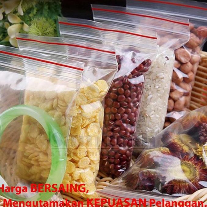Youandme- Plastik Klip C-Tik 25 X 35 / 25X35 Cm Pe Clip Ziplock Zipper Bening