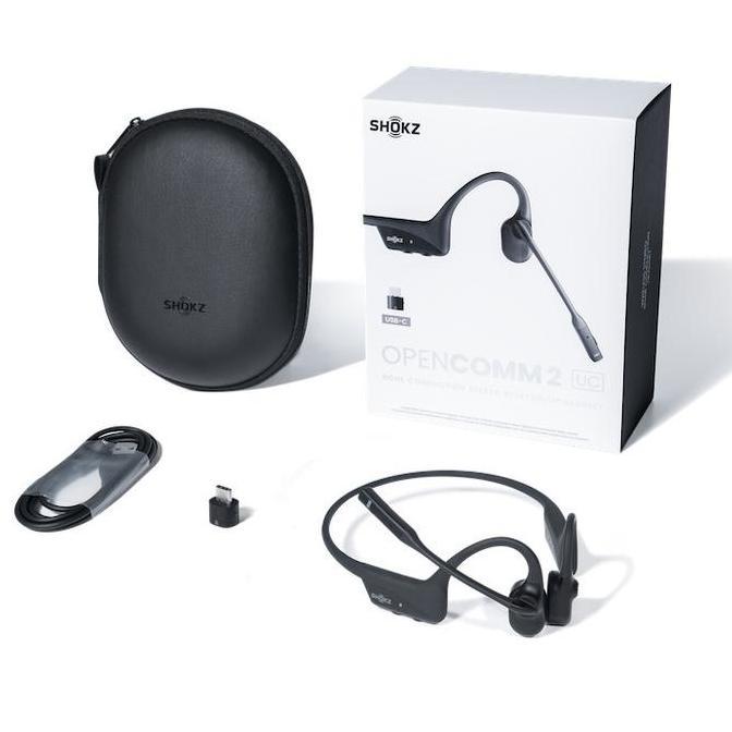 Murah Shokz Opencomm 2 Uc (Usb-C) - Black