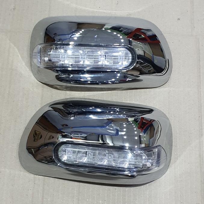 COVER BATOK SPION LAMPU CHROME MOBIL AVANZA VVTI 2008 2009 2010 2011 TIPE G