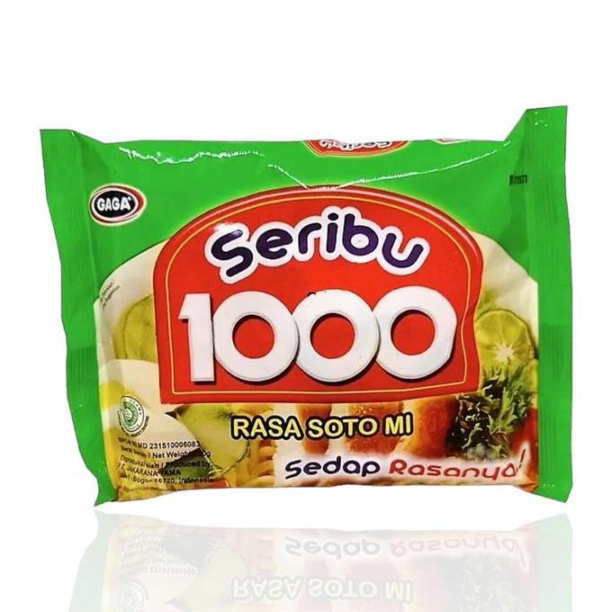 Xenabor65 - 1 DUS Mie GAGA 1000 Mi Seribu Gaga 1 DUS