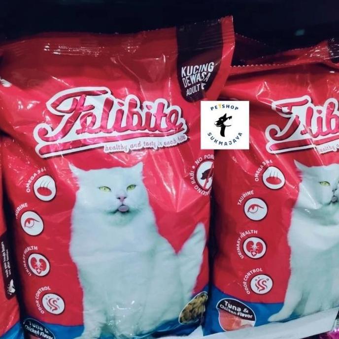 Katze- Felibite (Ikan) Paket 5Kg - Makanan Kucing Kering