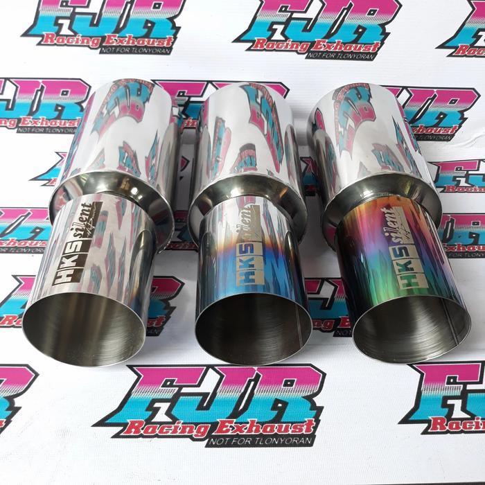 Knalpot Mobil Hks Silent Hi Power Tipe Suara Bass Original Dan Terpercaya