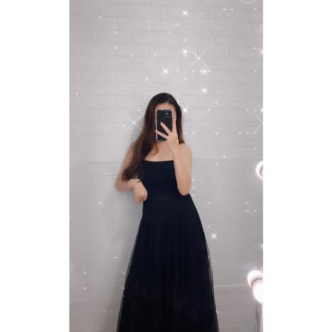 Anita Tutu Long Skirt Premium / Rok Tutu Wanita / Rok panjang / Rok Tingkat / Rok Susun Maxi IS