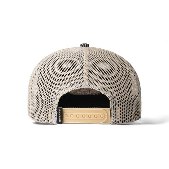Punyakamu- Keepfs | Topi Trucker Denim Hickory Striped | Hickory