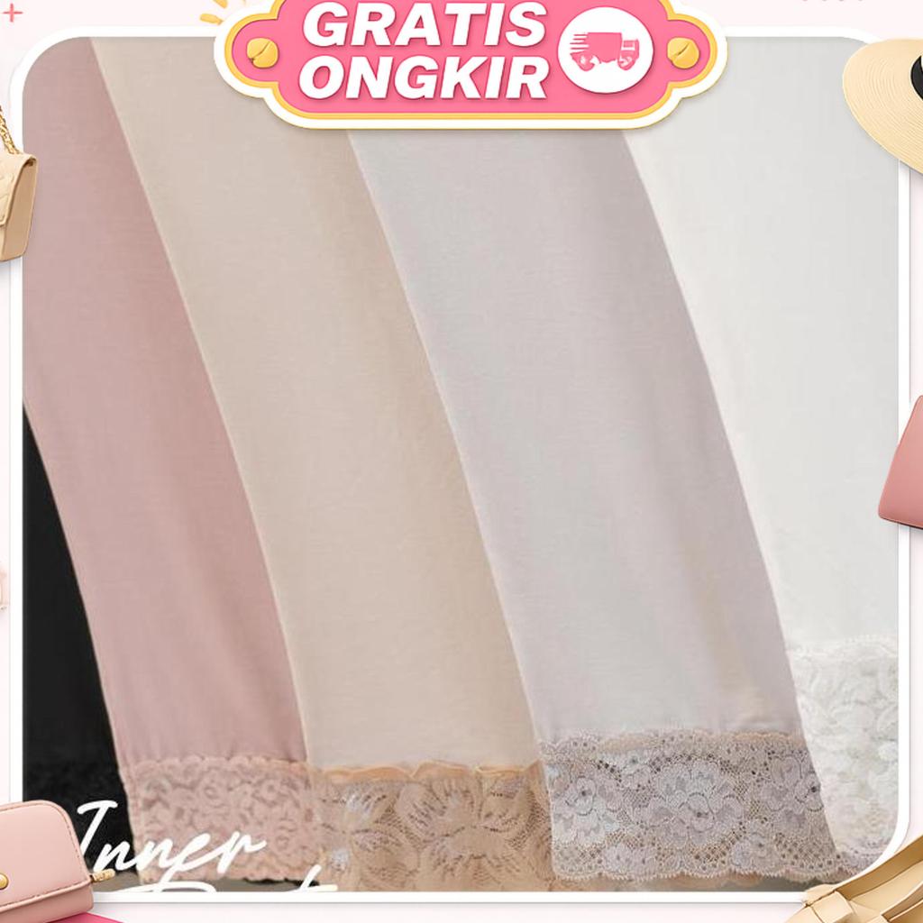 [Vhiana] Inner Pants By Vhiana Wanita Nyaman Legging Celana/ Celamis Wanita Muslimah