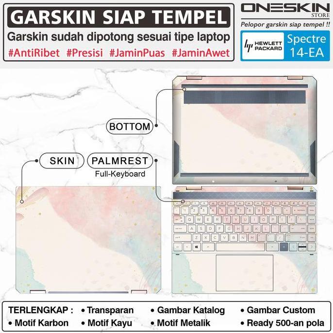BEBAS ONGKIR - Garskin Sticker Laptop HP Spectre x360 14-ea ea0030tu ea1027tu Gambar