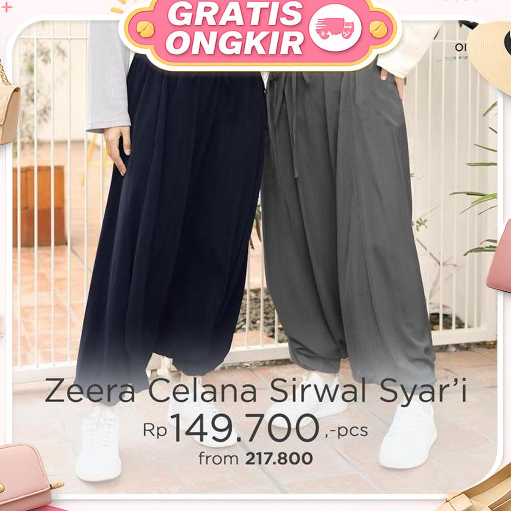 Rok Celana Olahraga Muslim Zeera Sirwal Syari   Dewasa Panjang
