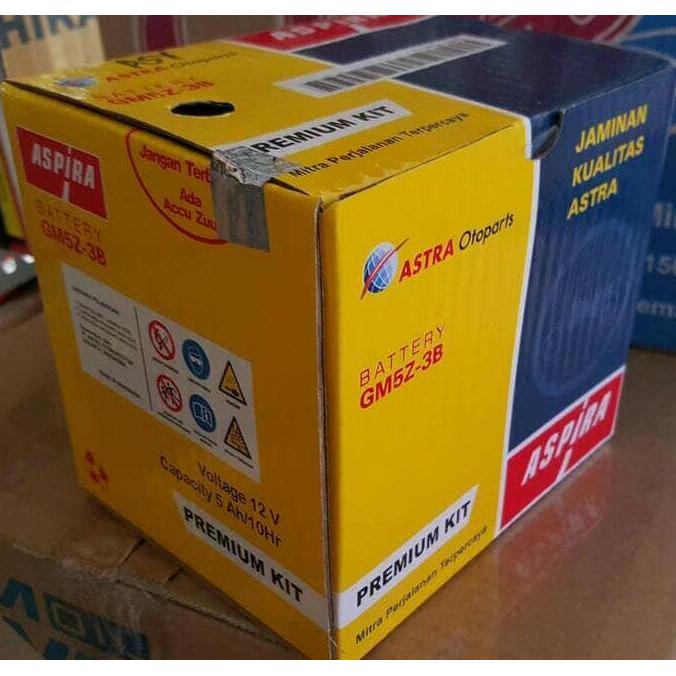 NEW AKI GM5Z-3B ASPIRA (AKI BASAH)