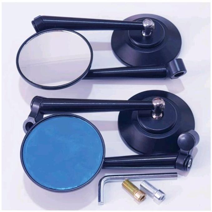 DI10 >> KACA SPION BULAT BESI VARIASI MOTOR LISTRIK/SEPEDA LISTRIK/SEPEDA MOTOR LISTRIK