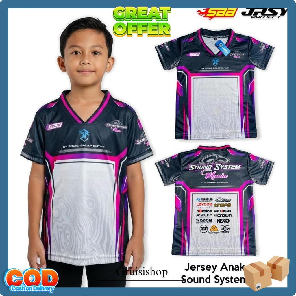 Jersey Anak Sound System Mania Premium Kaos Anak Sound Positif Merch Kualitas Mantap