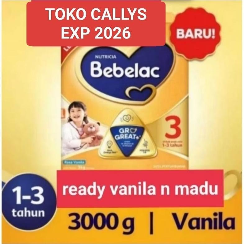 bebelac 3 3000gr vanila n madu