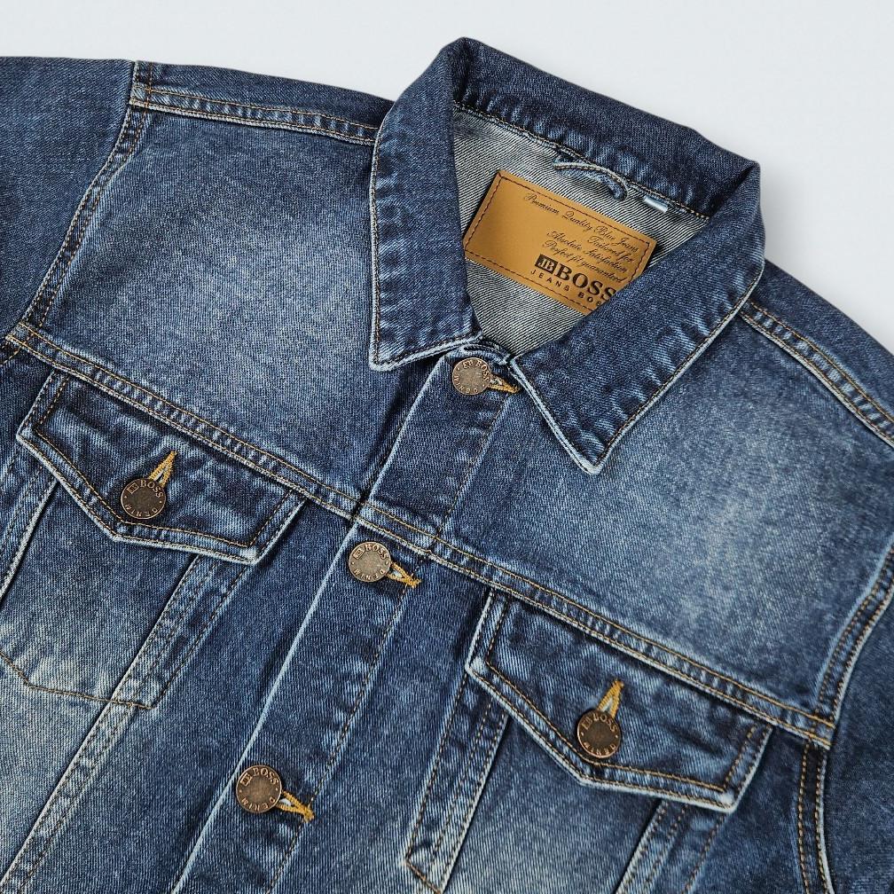 Exclusive Jb Boss Jaket Denim Pria Work Jacket