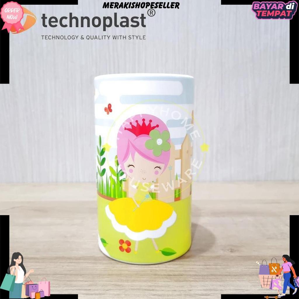 Technoplast Coin Bank / Celengan Plastik 85 X 150 Mm Princess Wishes Stok Tersedia