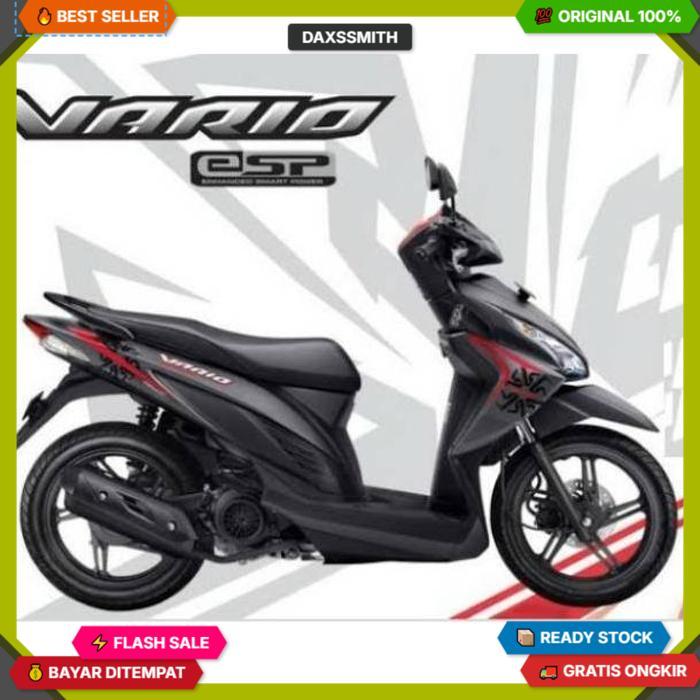 Batok Vario 110 Fi Led Merah Hitam Putih Hitam Doff 2015 2016 2017 2018 / Batok Vario 110 Led Super 