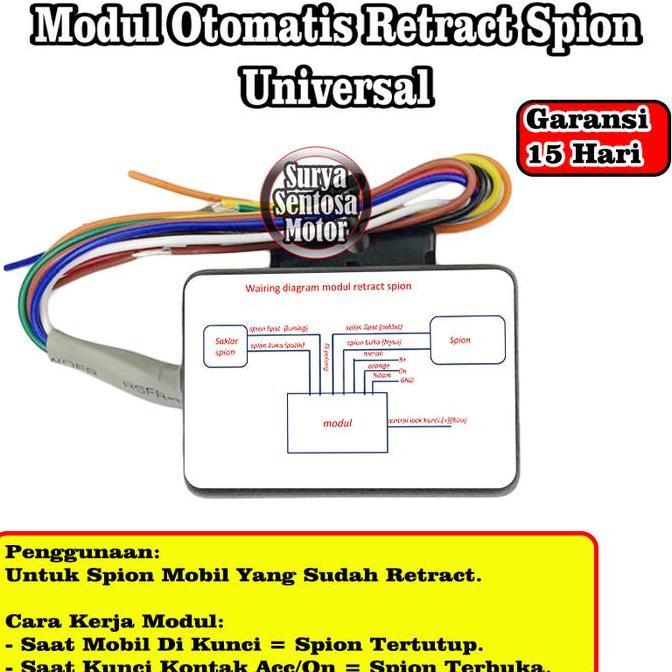MODUL RETRACT SPION UNIVERSAL