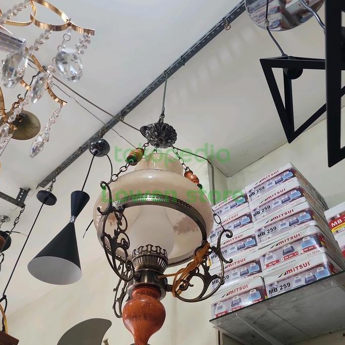 LAMPU BETAWI IMPORT / LAMPU GANTUNG L ( INTERIOR)
