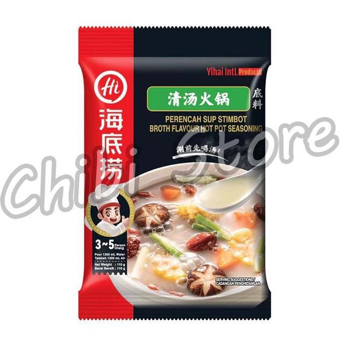 [HALAL] Bumbu Hotpot Instant - Haidilao Broth Flavour/Kaldu Ayam - Haidilao Pork Bone - Haidilao Qin