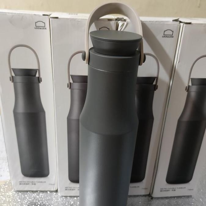 TERBARU - LOCK N LOCK METRO DOUBLE TUMBLER 710ML